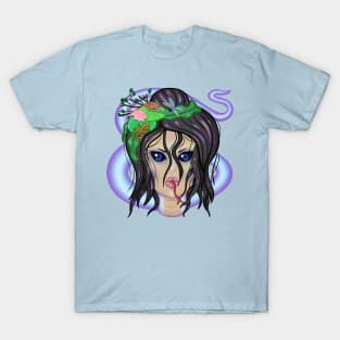 Yokai Ladies - Nure Onna (pastel) T-Shirt